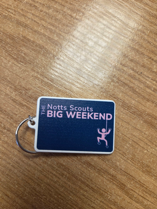 The BIG Weekend Keyring