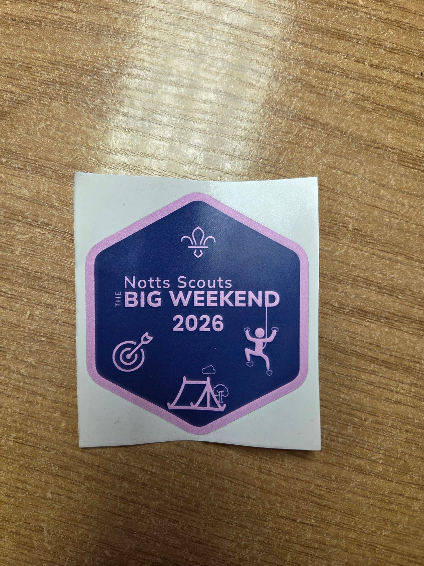 The BIG Weekend Laptop Stickers